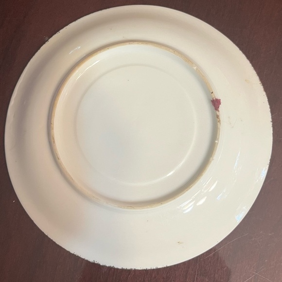 Beautiful China tea cup flowers blue gold legs - Picture 5 of 8